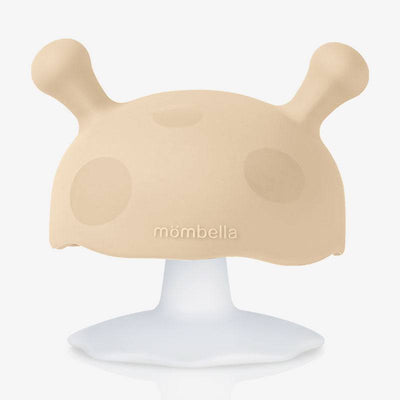 Mombella Mimi Mushroom Teether - Baby Safe Silicone Teething Toy with ...