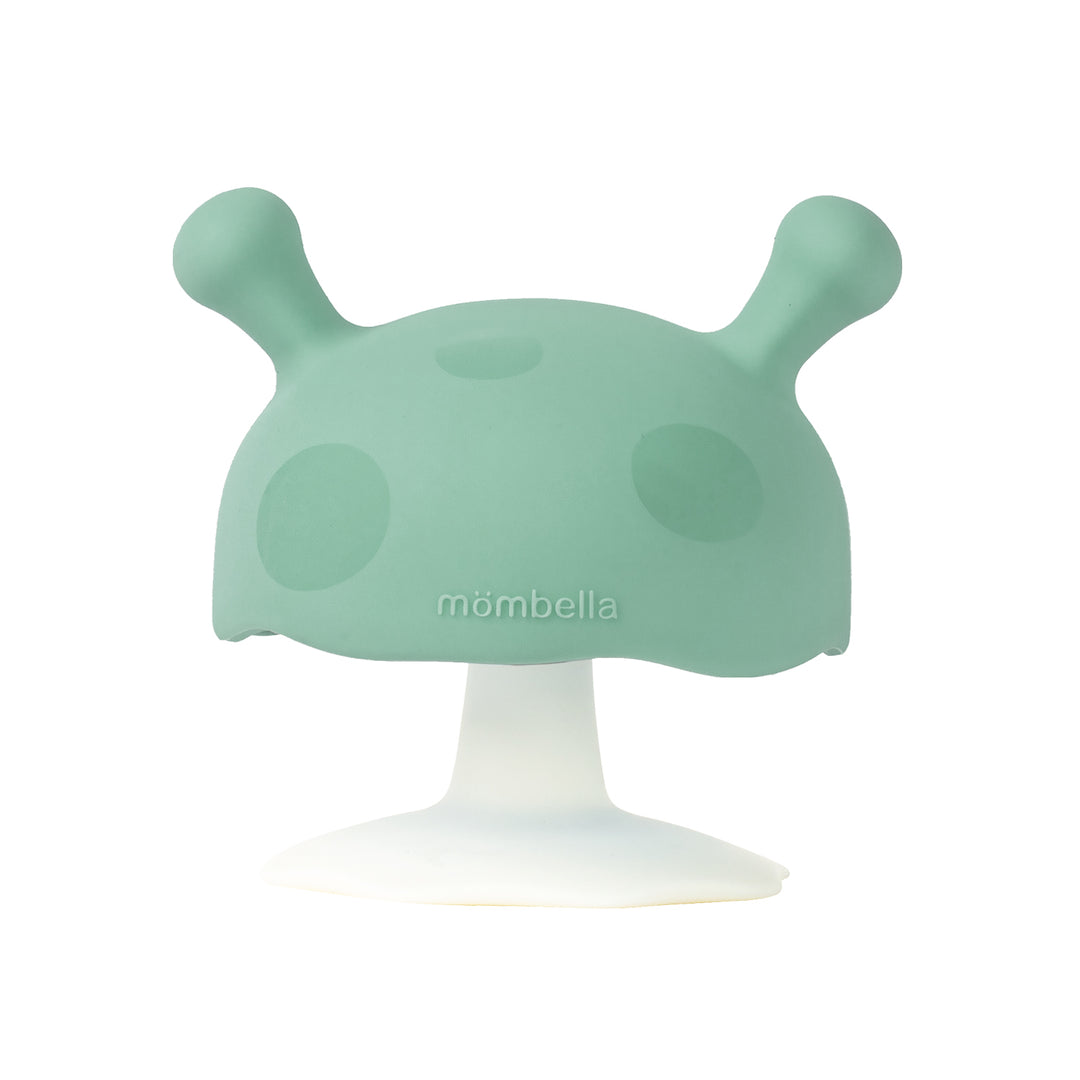 Mombella Mimi Mushroom Teether - Baby Safe Silicone Teething Toy
