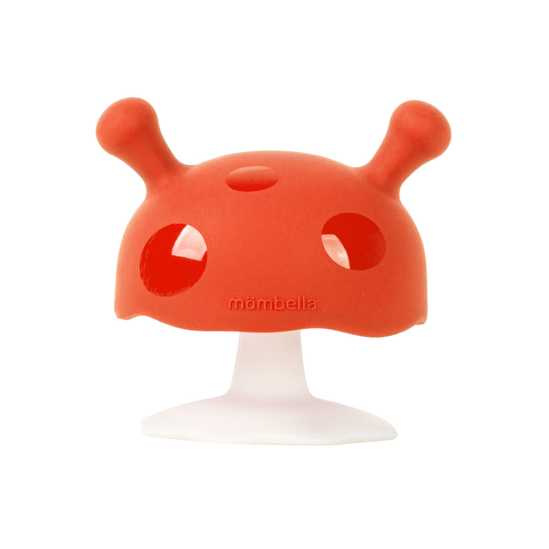 Mombella Mimi Mushroom Teether - Baby Safe Silicone Teething Toy