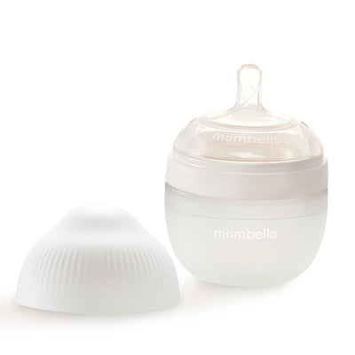 Mombella Nagradzana butelka do karmienia dziecka przypominająca pierś, antykolkowa, PPSU/silikonowa, 4 uncje