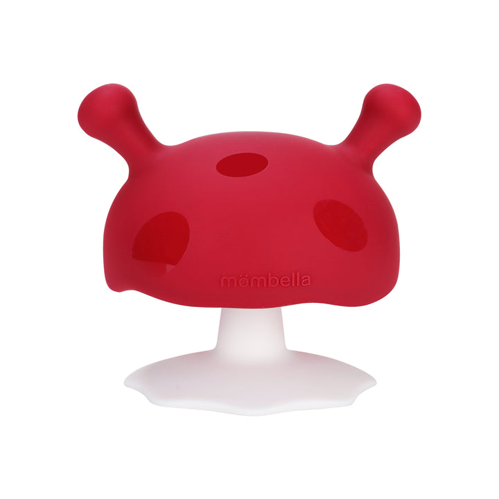 Mombella Mimi Mushroom Teether - Baby Safe Silicone Teething Toy