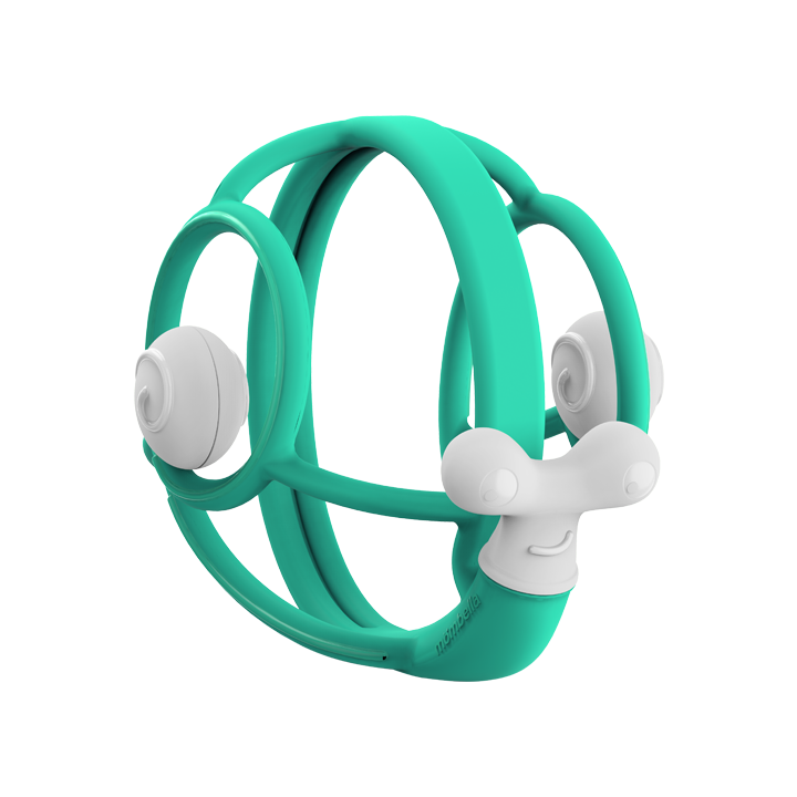Mombella Snail Rattle & Sensory Teether — Soothing Teething Toy