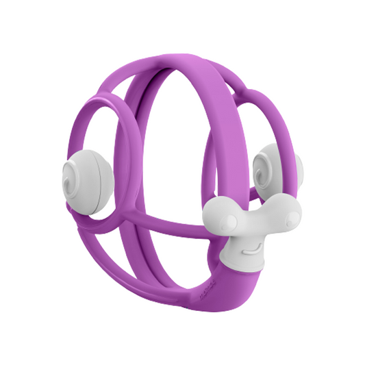 Mombella Snail Rattle & Sensory Teether Toy For 0M+ Baby Original Design