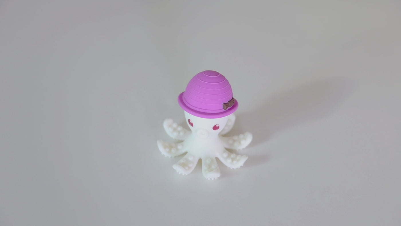 Gryzak Mombella Ollie Octopus dla dziecka w wieku 5 miesięcy, oryginalny design