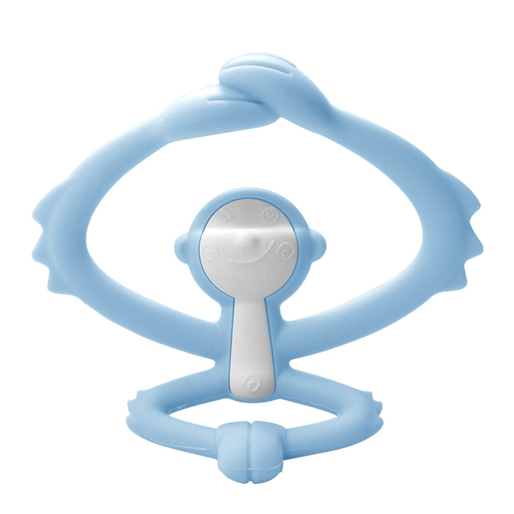 Mombella Hugging Monkey Teether — Soft Silicone Teething Toy