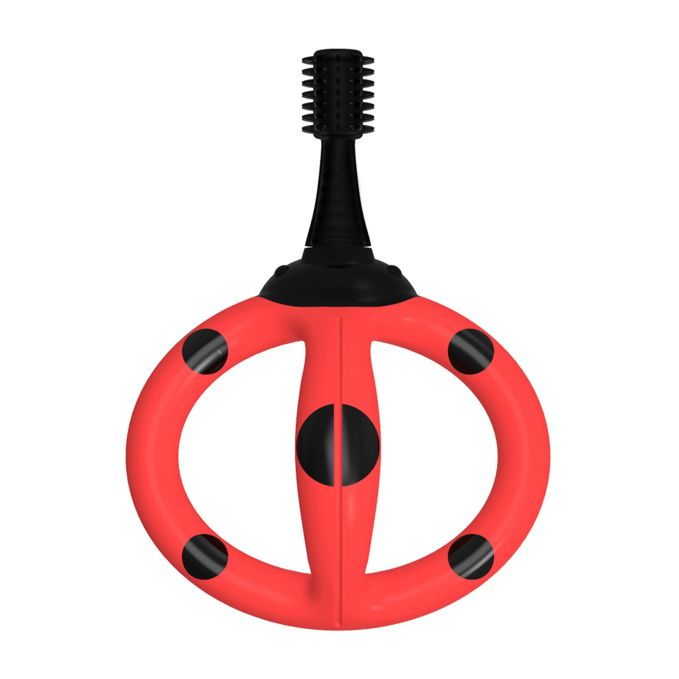 Mombella Ladybug Teething & Toothbrush For 3 Month+ Baby Original Design - mombella