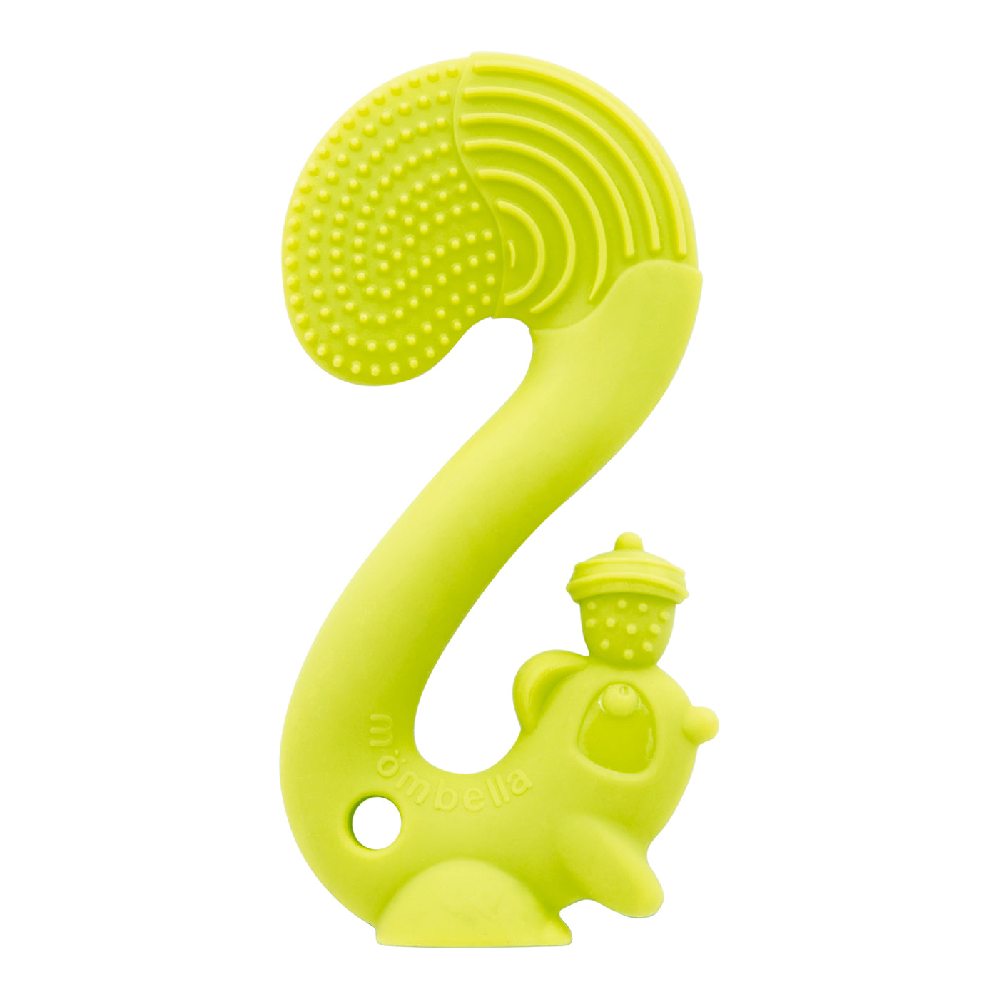 Mombella Squirrel Teether Toy For 6 Month+ Baby Original Design - mombella