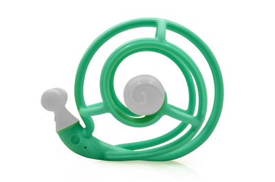 Mombella Snail Teething Rattle & Soother For 0-6 Month Baby Original Design - mombella